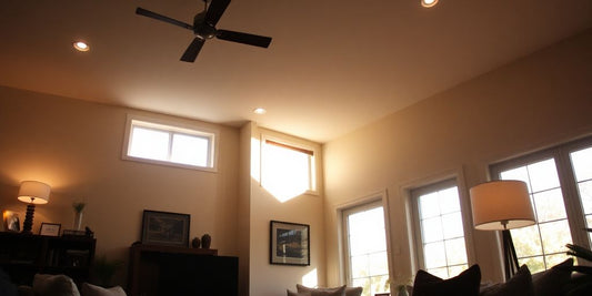 Interior room flooded with warm, inviting light.