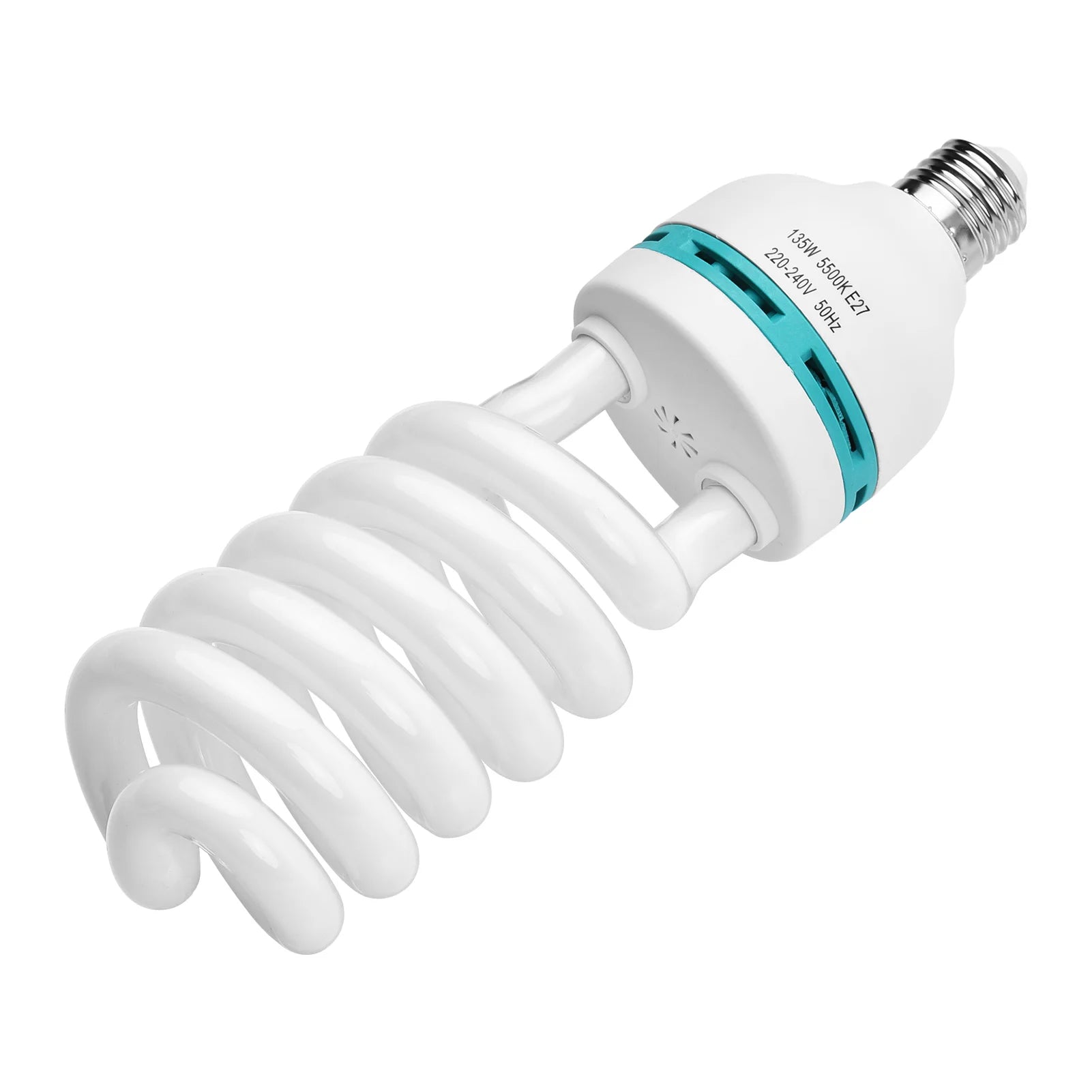 Spiral Fluorescent Light Bulb 5500K E27 135W