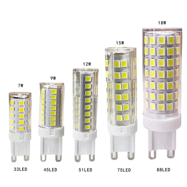 10pcs Pack G9 LED Lamps