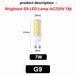 Brightest G9 LED Lamp Sets